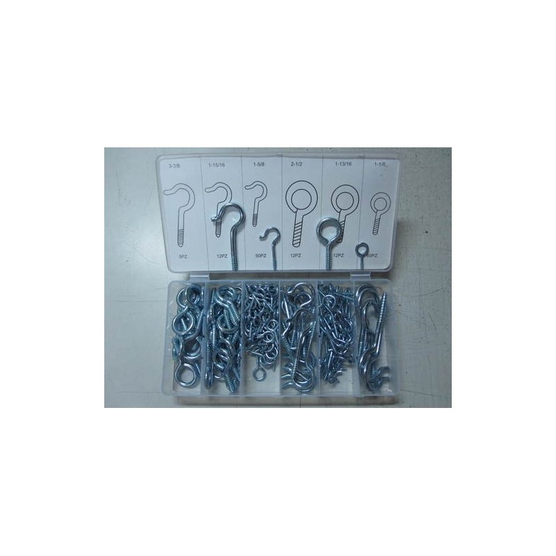 ASSORTIMENTO 151 GANCI E OCCHIELLI