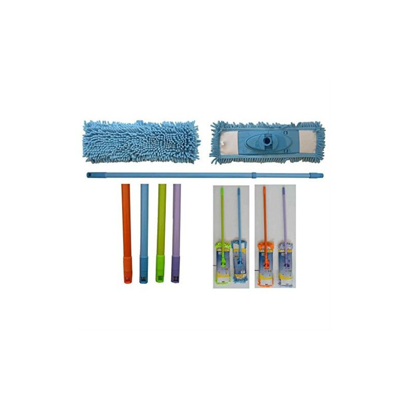 SCOPA IN MICROFIBRA CON MANICO ALLUNGABILE