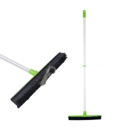 SCOPA IN SILICONE RUBEEN CON MANICO