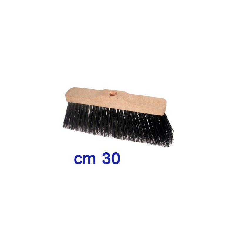 SCOPA INDUSTRIALE LEGNO CM 30