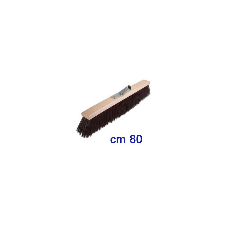 SCOPA INDUSTRIALE LEGNO CM 80