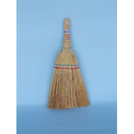 SCOPETTA SAGGINA C/MANICO LEGNO CORTO