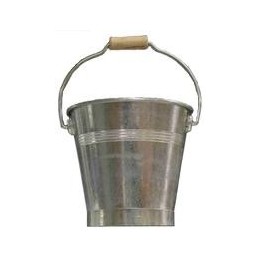 SECCHIO METALLO ZINCATO CM 33