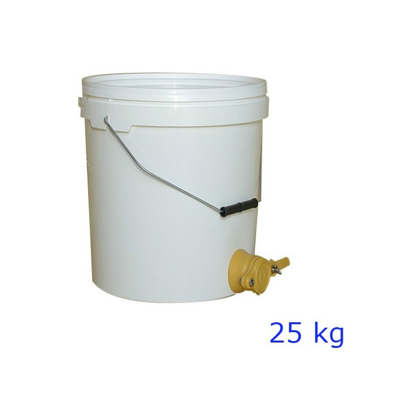Secchio mini maturatore per miele da 25 kg con rubinetto - RagStore