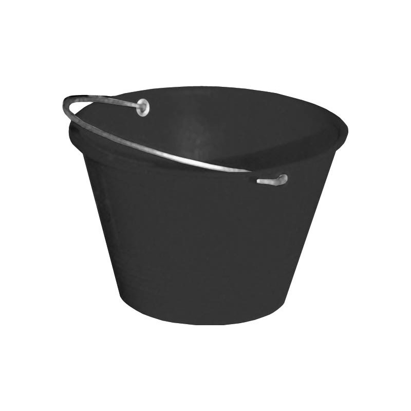 SECCHIO MURATORE NERO CON OCCHIELLO LT 40