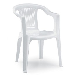 SEDIA MONOBLOCCO GIADA BIANCA SCAB