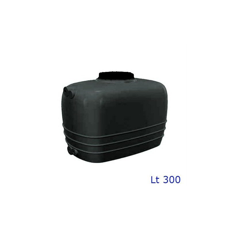 SERBATOIO QUADRO SQN2 Lt 300 NERO