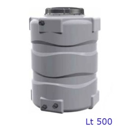 SERBATOIO TONDO NPA Lt 500 GRIGIO