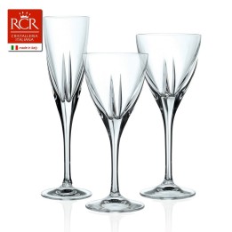 Servizio da 18 bicchieri in vetro per tavola Rcr Fusion