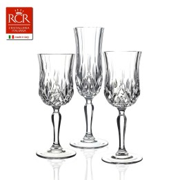 SERVIZIO BICCHIERI TAVOLA OPERA CALICI 18 Pz RCR