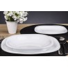 SERVIZIO PIATTI DA TAVOLA IN ARCOPAL Pz 18 CARINE WHITE LUMINARC