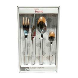SERVIZIO POSATE TODAY HOME Pz 24 BIANCO