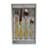 SERVIZIO POSATE TODAY HOME Pz 24 GIALLO