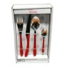 SERVIZIO POSATE TODAY HOME Pz 24 ROSSO