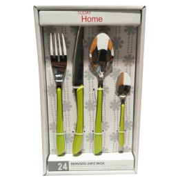 SERVIZIO POSATE TODAY HOME Pz 24 VERDE ACIDO