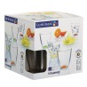 SET BICCHIERI VITAMINES CRAZY COLOR 5 Pz LUMINARC