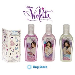 SET DA VIAGGIO VIOLETTA 3 Pz PROFUMO - GEL BAGNO - SHAMPOO 75 ML