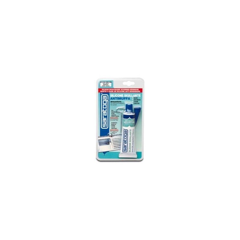 SILICONE BIANCO ANTIMUFFA TUBO 60 ml