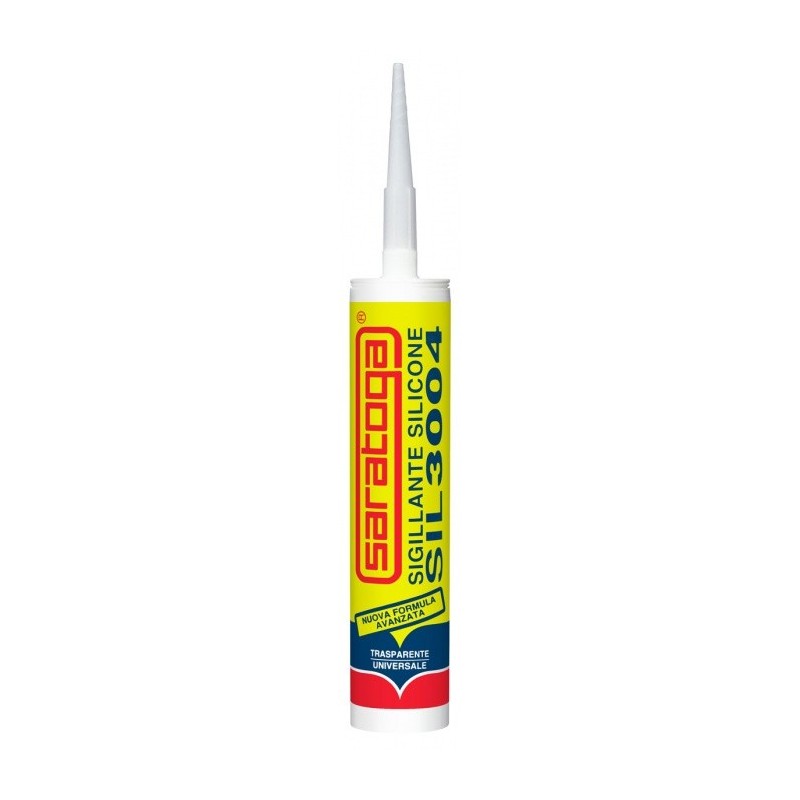 SILICONE UNIVERSALE TRASPARENTE TUBO 280 ml