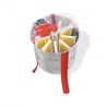 SMELATORE RADIALE ELETTRICO "RADIALNOVE" CON GABBIA INOX PER 9 FAVI