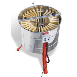 SMELATORE RADIALE MOTORIZZATO FLAMINGO CON GABBIA INOX PER 28 FAVI