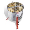SMELATORE RADIALE MOTORIZZATO FLAMINGO CON GABBIA INOX PER 28 FAVI