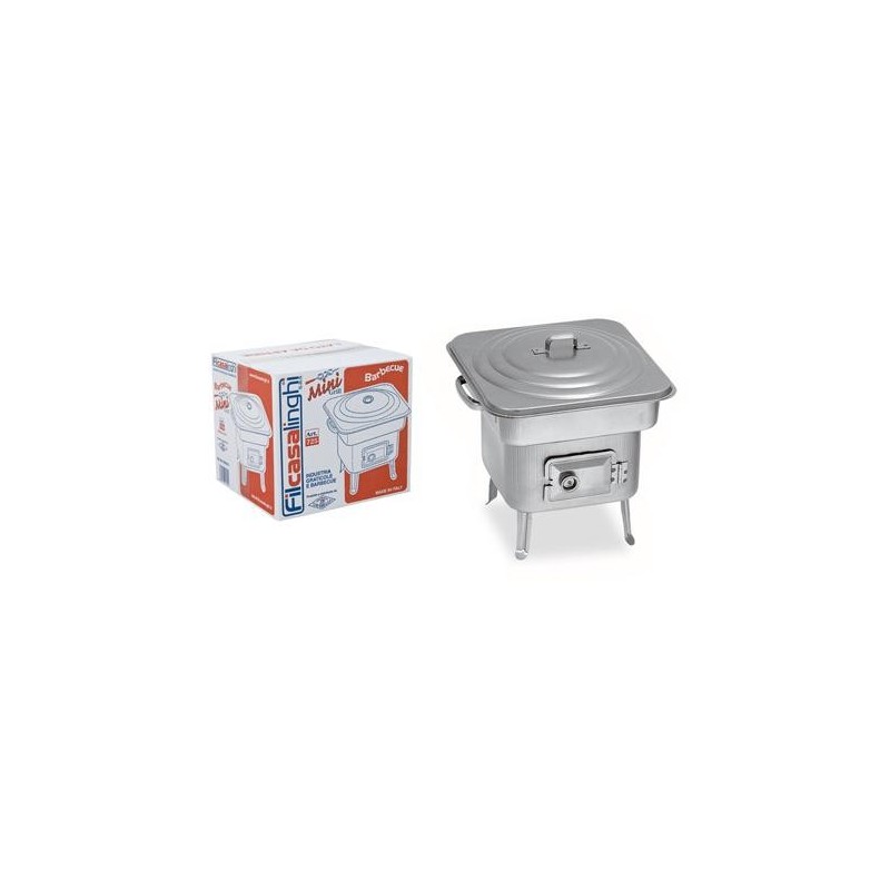 BARBECUE MINI GRILL QUADRATO CM 25x25