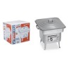BARBECUE MINI GRILL QUADRATO CM 25x25