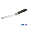 SPATOLA CUOCO INOX CON SCALINO CM 22