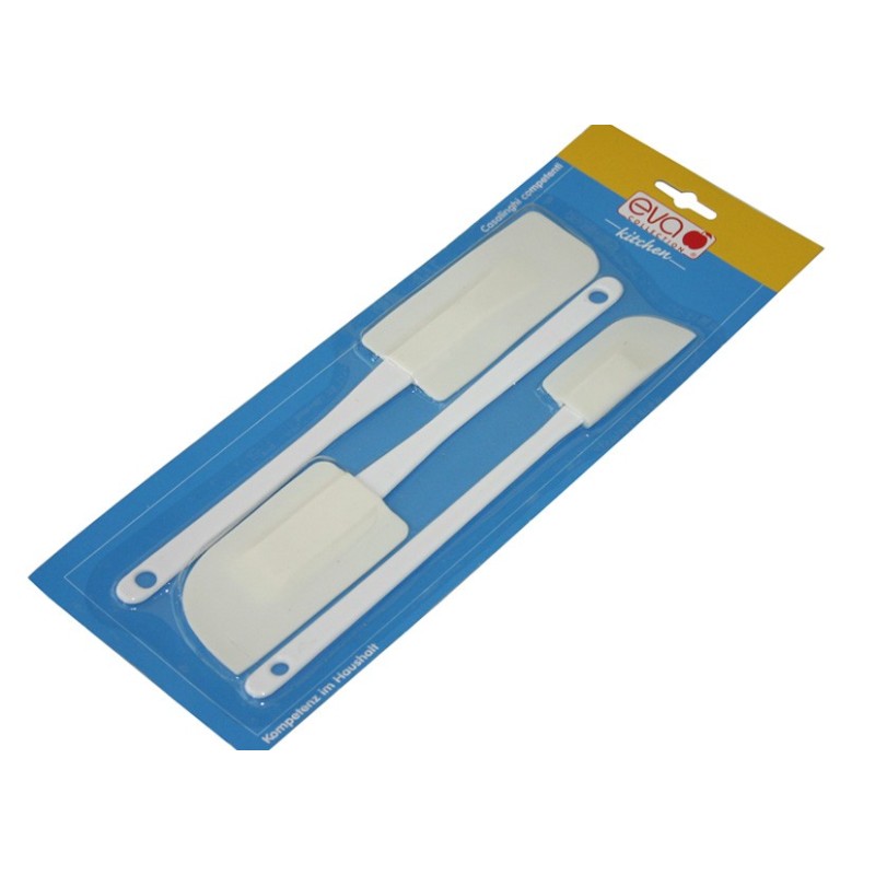 SPATOLA PLASTICA PER PASTICCERIA 3 Pz