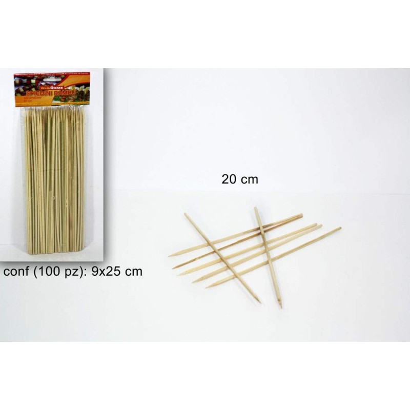 SPIEDINI BAMBOO CM 20 Pz 100