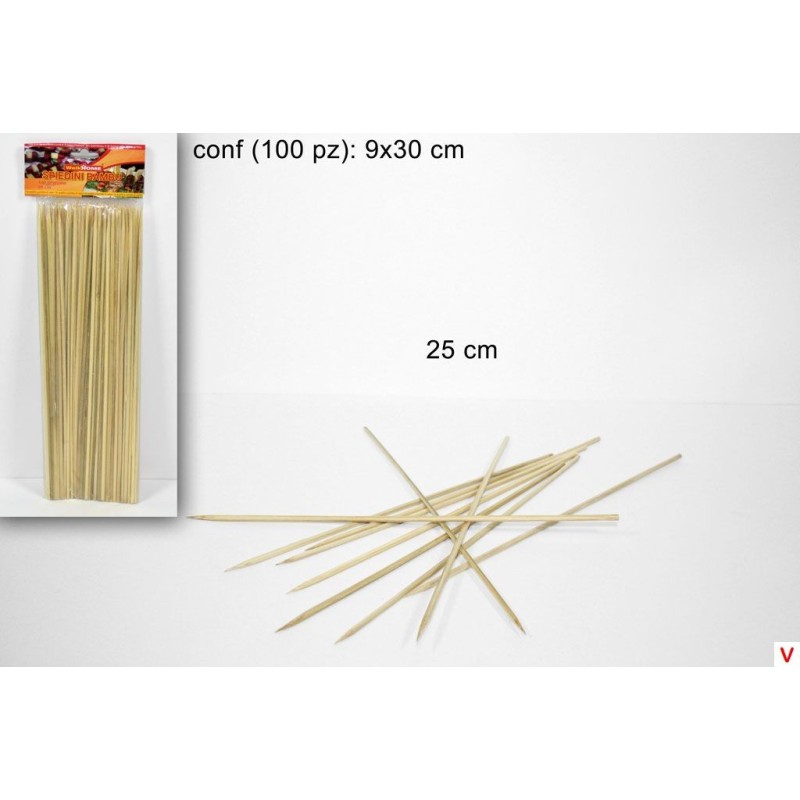SPIEDINI BAMBOO CM 25 Pz 100