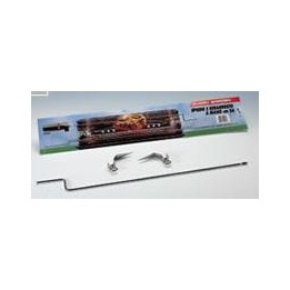 SPIEDO E GIRARROSTO A MANO QUEEN GARDEN CM 56 + 2 FORCHETTE INOX