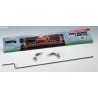 SPIEDO E GIRARROSTO A MANO QUEEN GARDEN CM 56 + 2 FORCHETTE INOX