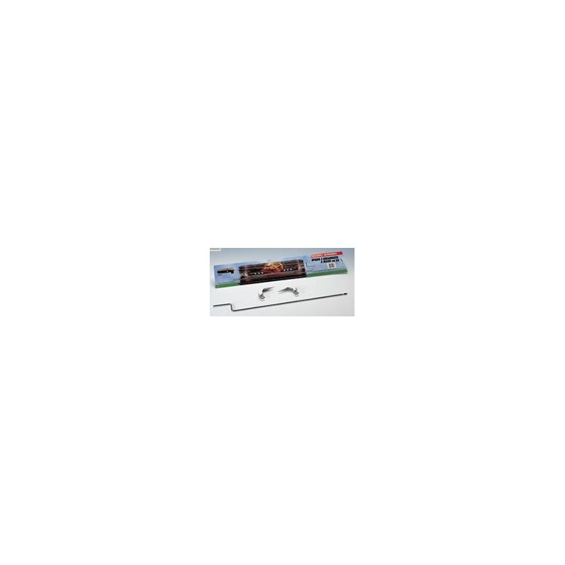 SPIEDO E GIRARROSTO A MANO QUEEN GARDEN CM 66 + 2 FORCHETTE INOX