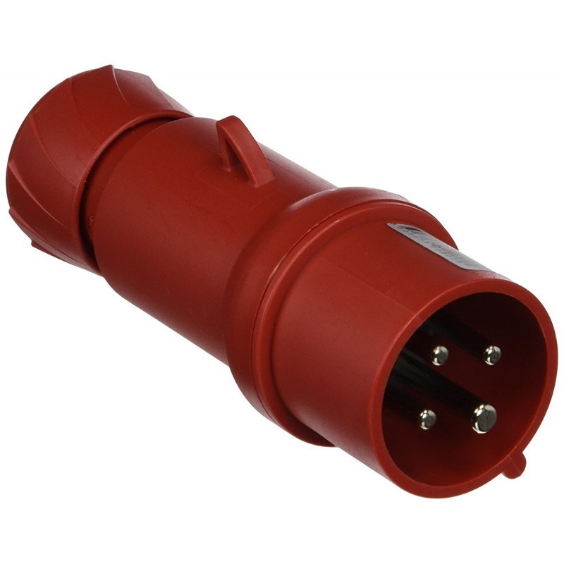 SPINA INDUSTRIALE CEE 380V A 4 POLI (3x16A+T) IP44
