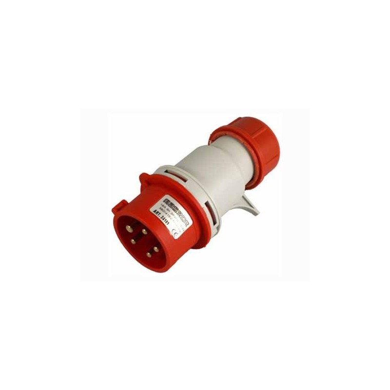 SPINA INDUSTRIALE CEE 380V A 5 FILI (3x16A+N+T) IP44