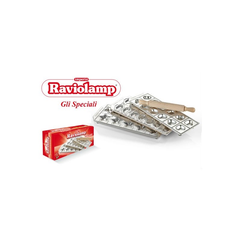 Stampo per ravioli stella cuore pesce Imperia