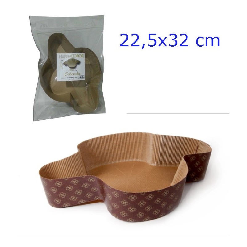 STAMPO DA FORNO IN CARTA PER COLOMBA CM 22x32