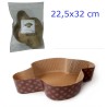 STAMPO DA FORNO IN CARTA PER COLOMBA CM 22x32