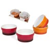 STAMPO IN PORCELLANA PER BUDINI E MUFFIN 11 CM - 2 Pz