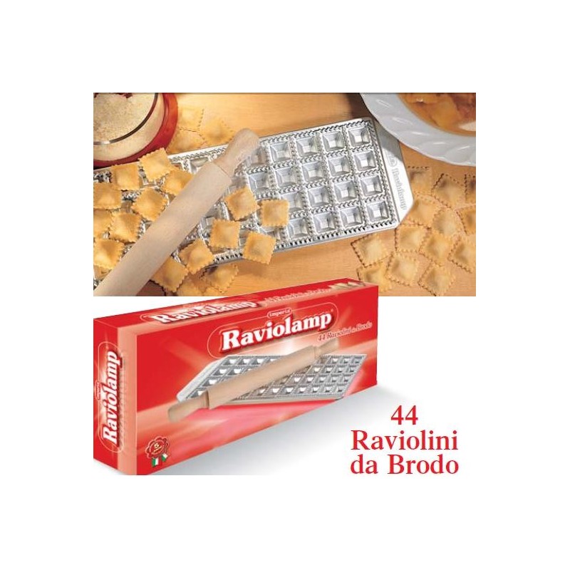 STAMPO RAVIOLI DA BRODO RAVIOLAMP 44