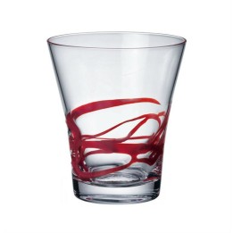 BICCHIERE CERALACCA ACQUA 38 cl ROSSO Pz 6