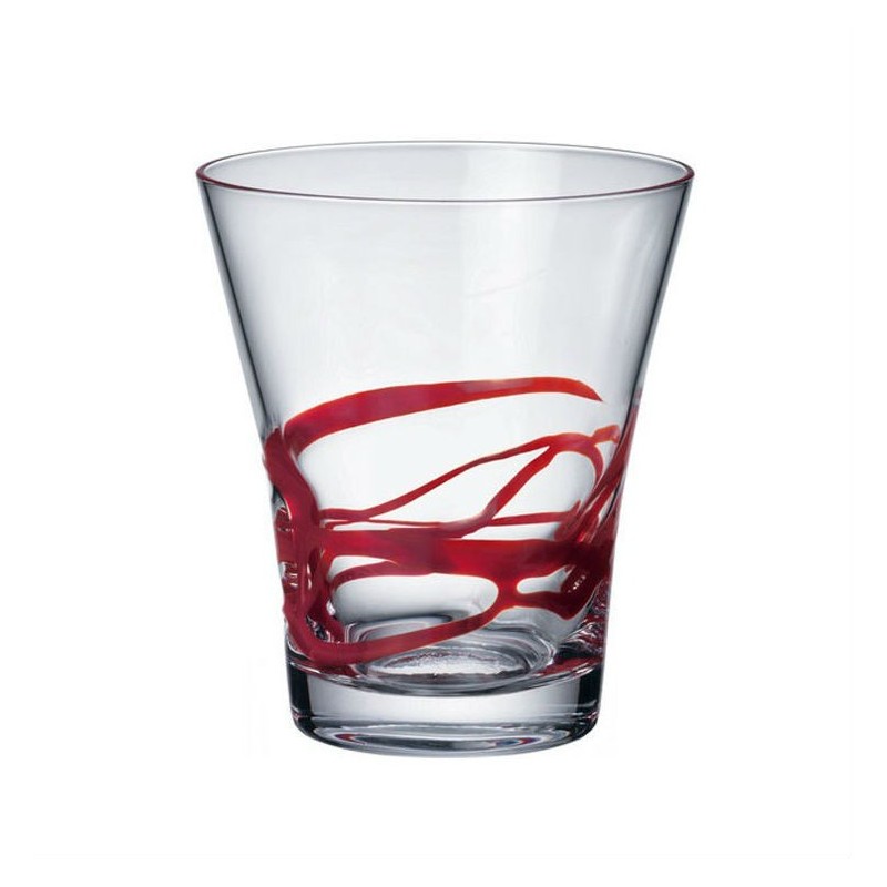 BICCHIERE CERALACCA ACQUA 38 cl ROSSO Pz 6