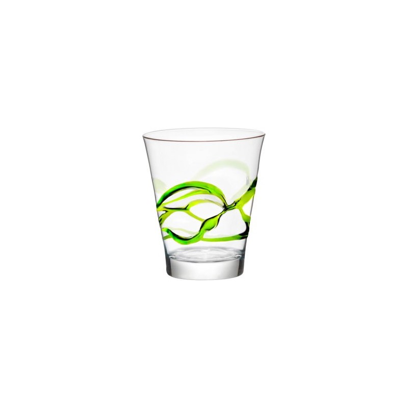 BICCHIERE CERALACCA ACQUA 38 cl VERDE Pz 6