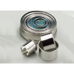 STAMPO TAGLIA PASTA LISCIO INOX Pz 11