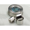 STAMPO TAGLIA PASTA LISCIO INOX Pz 11