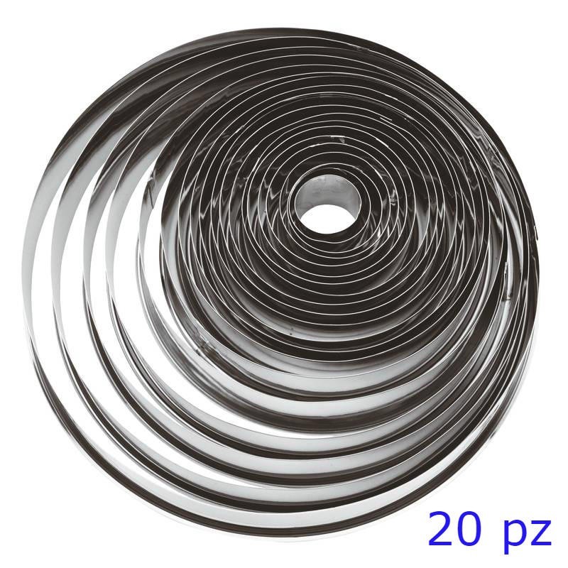 STAMPO TAGLIAPASTA ANELLO ROTONDO 20 Pz CM 2 - 20