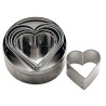 STAMPO TAGLIAPASTA CUORE STAGNO 6 Pz
