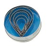STAMPO TAGLIAPASTA GOCCIA FESTONATA STAGNO 5 Pz